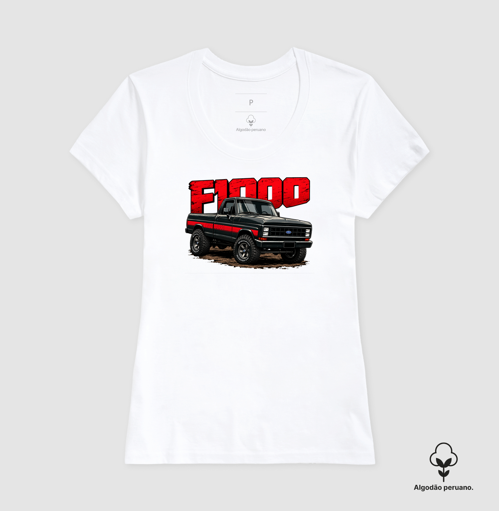 Camiseta em algodão peruano F1000 - Imagem 8