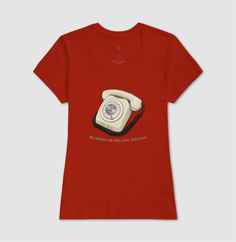 Camiseta Vintage Telefone Disco - Imagem 9