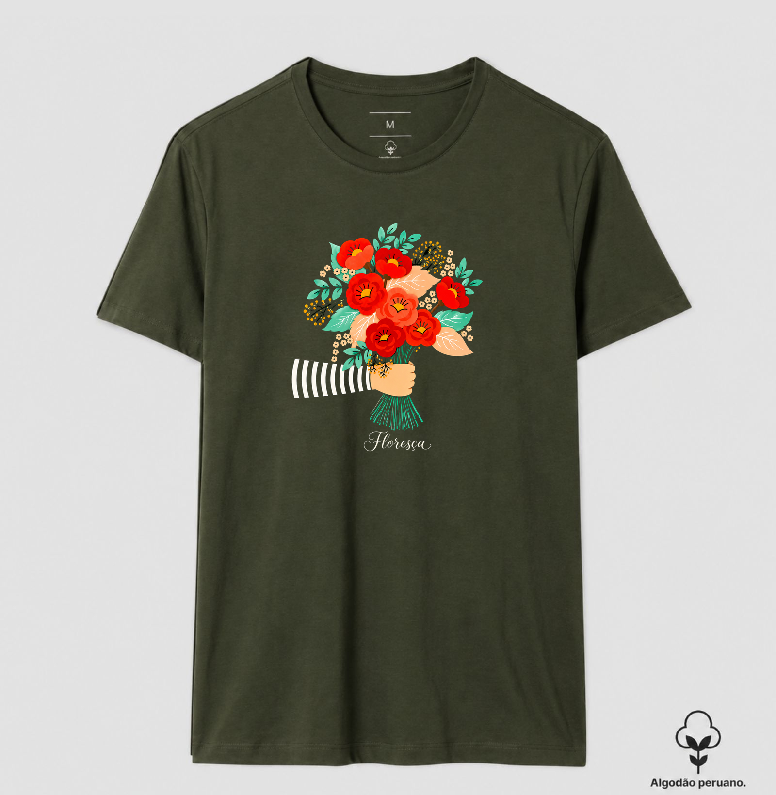 Camiseta Buquê de flores - Imagem 8