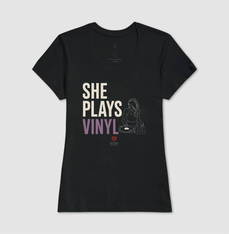 She plays vinyl - Imagem 6