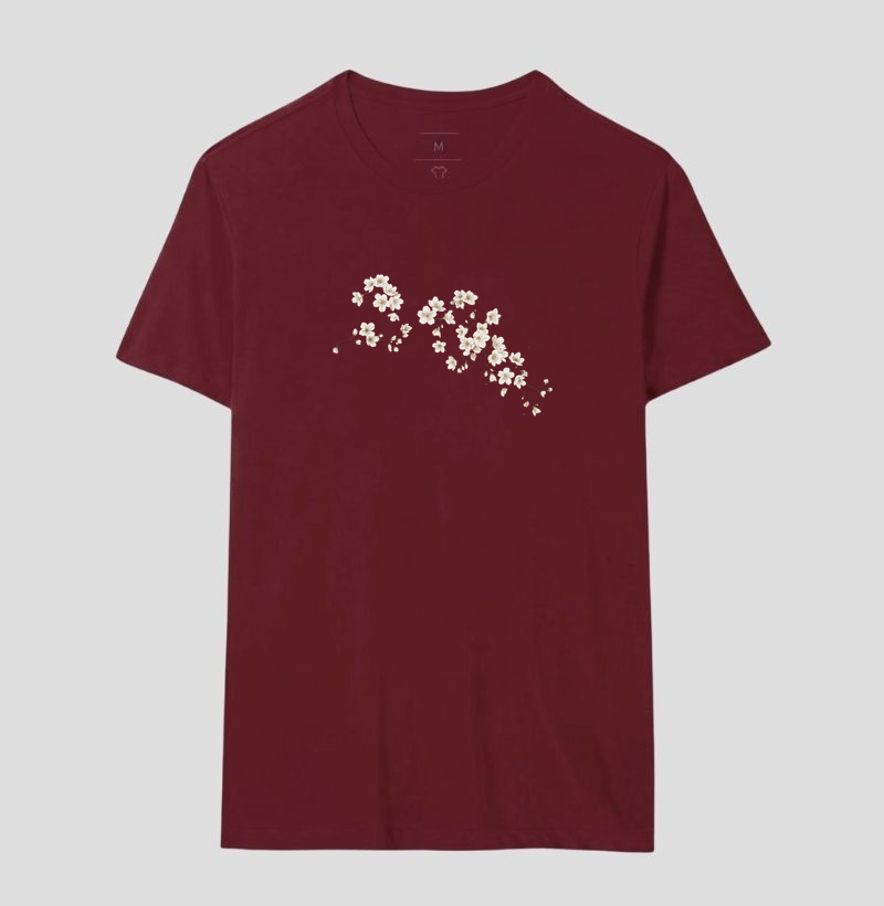 Camiseta Flores de Sakura - Imagem 13