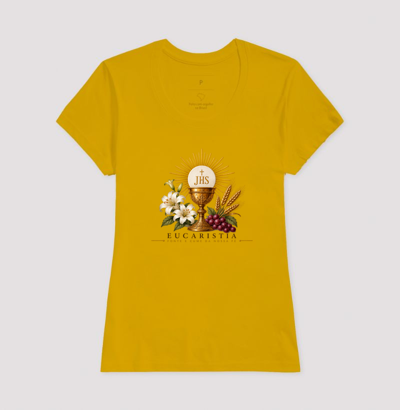 Camiseta Eucaristia, fonte e cume da nossa fé - Imagem 11