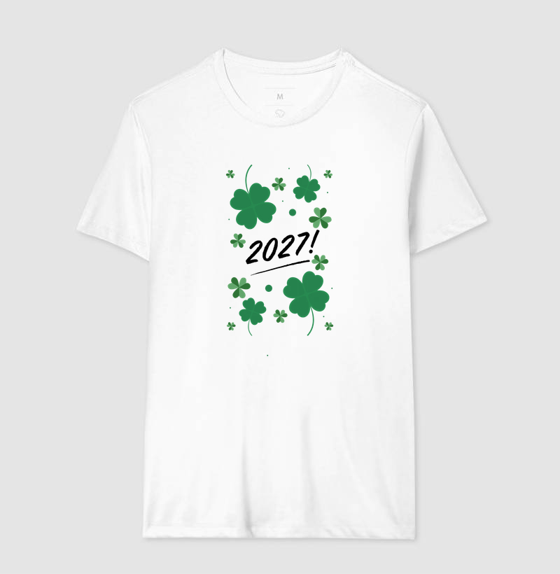 Camiseta Sorte 2027 – Trevos da Virada - Imagem 4