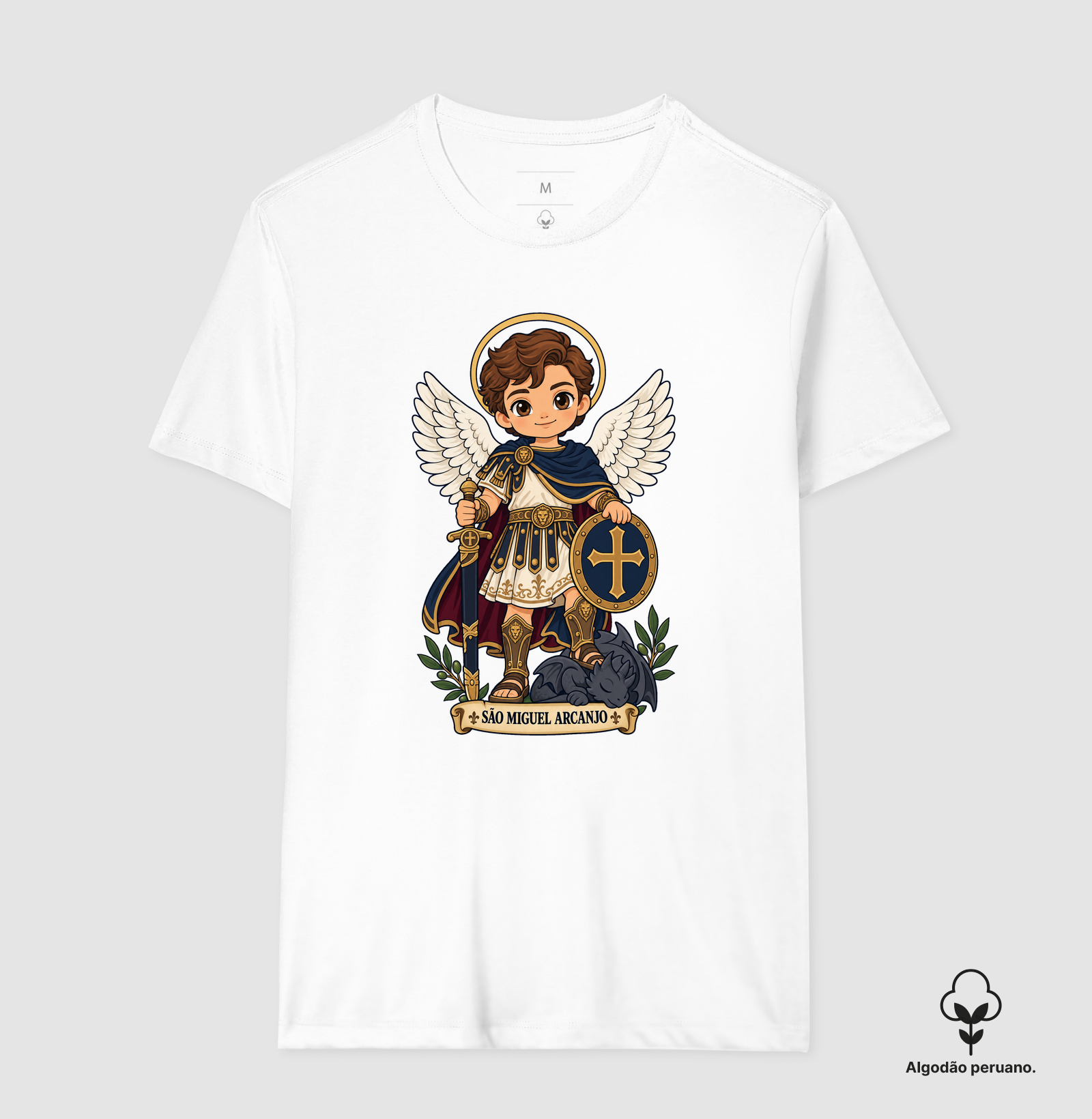 São Miguel Arcanjo estilo chibi - Imagem 4