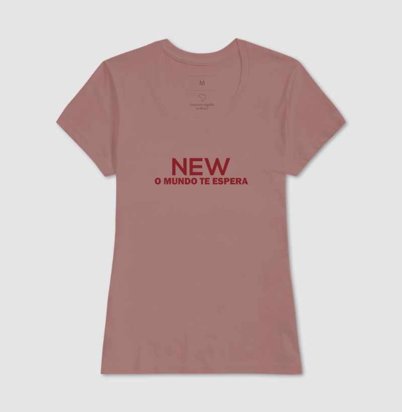 Camiseta NEW · O Mundo Te Espera - Imagem 17