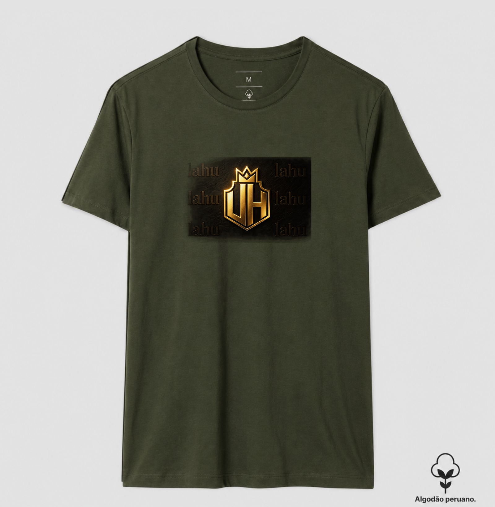 👑 Brasão da Grandeza | Poder, Prestígio e Liderança 👑 Para quem nasceu para se destacar, esta estampa traz um brasão imponente em dourado sobre um fundo negro sofisticado, transmitindo autoridade, força e exclusividade. - Imagem 9