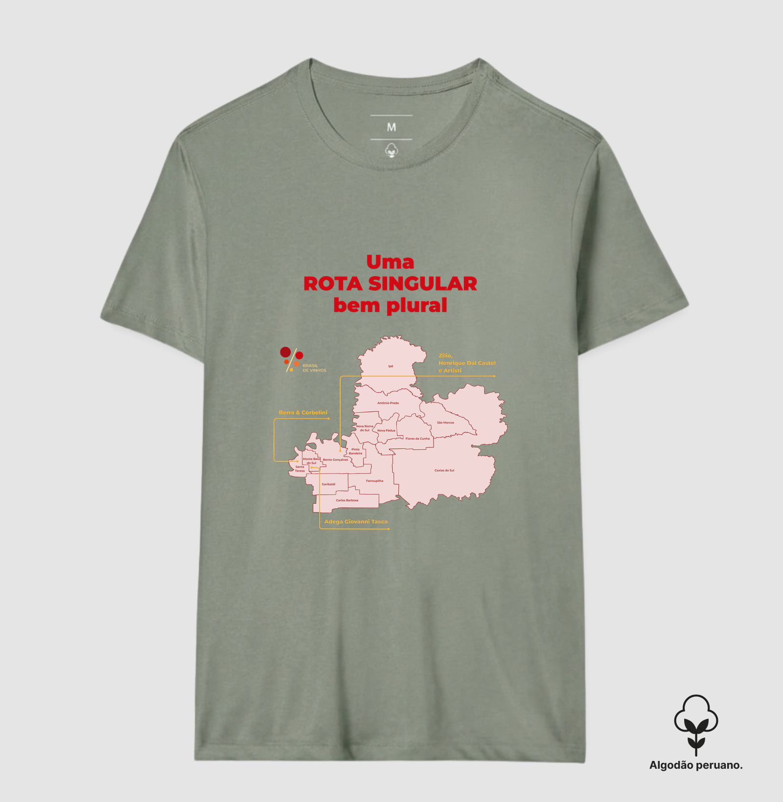 Camiseta Brasil de Vinhos - Rota Singular - Imagem 8