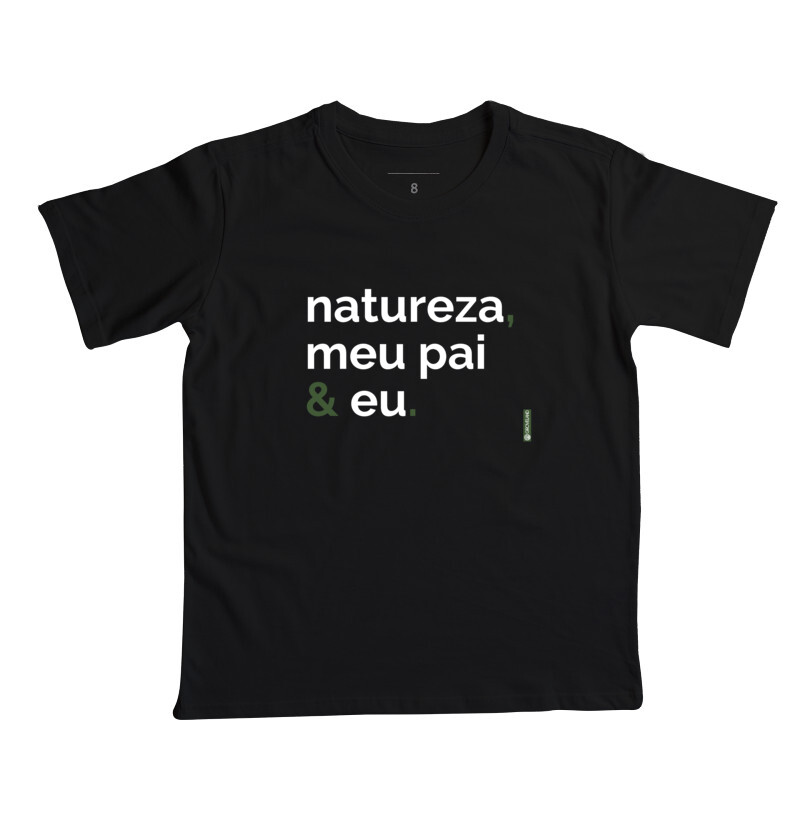 CAMISETA INFANTIL PAPAI E EU