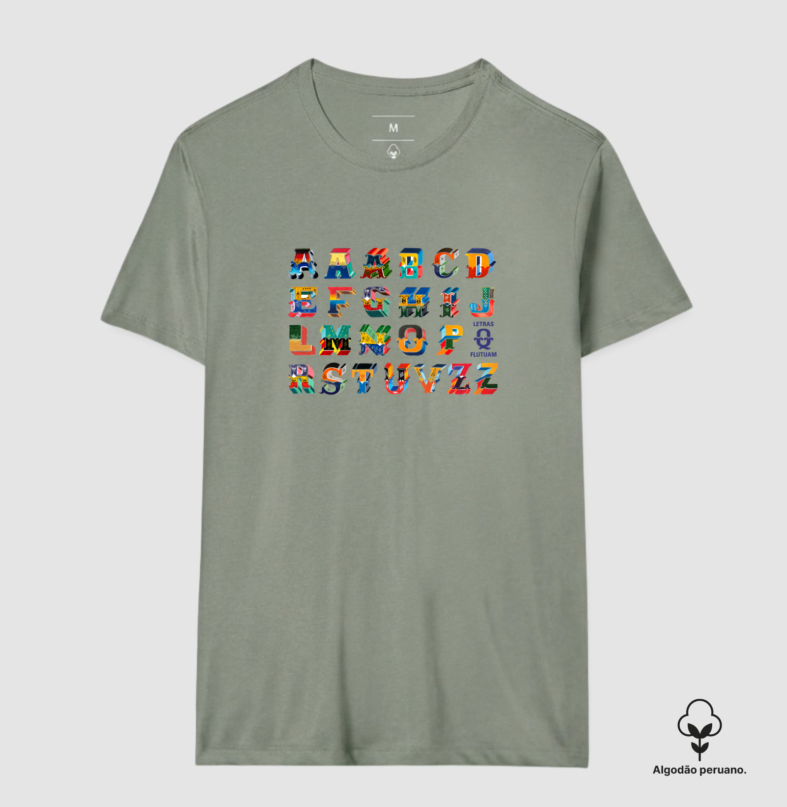 Camisa Alfabeto - Imagem 9