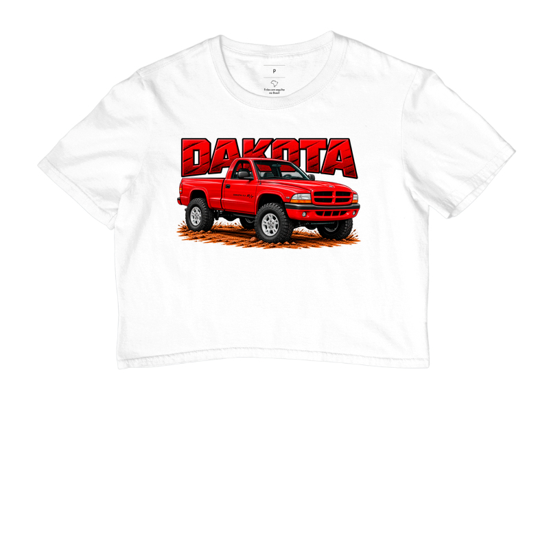 Camiseta cropped feminina Dakota - Imagem 6