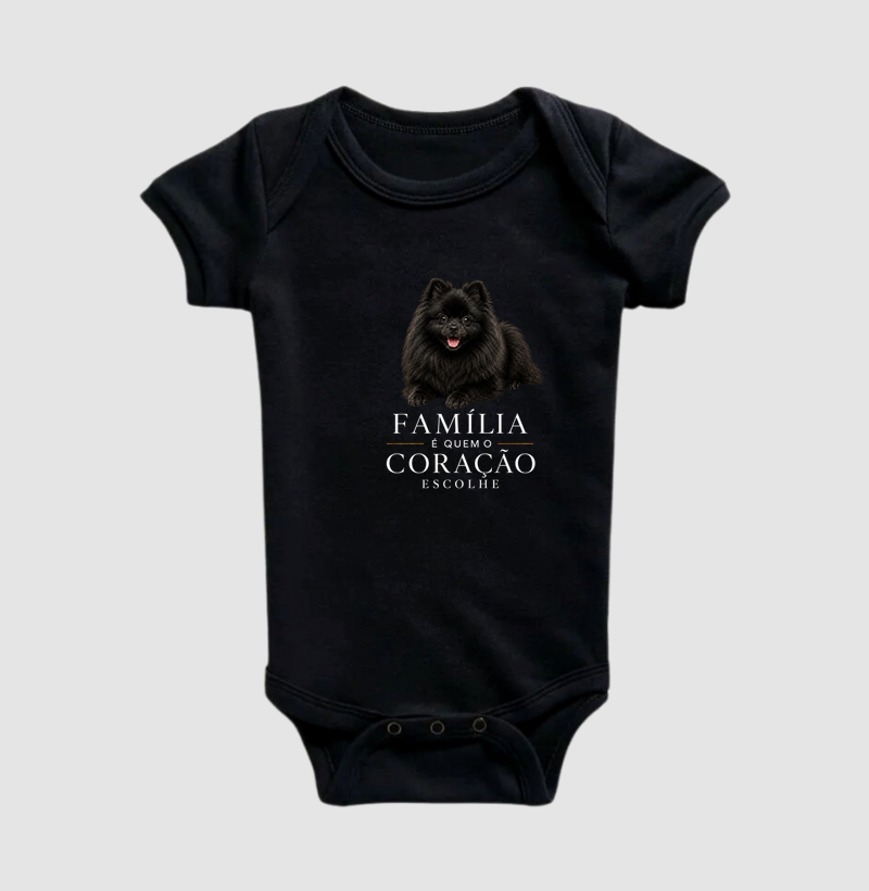 Pomerânia (Spitz Alemão) Preto - Família - Imagem 2