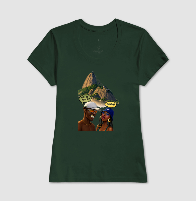 Camiseta Pão de Açuca Kaki Regular Fit  - Imagem 9