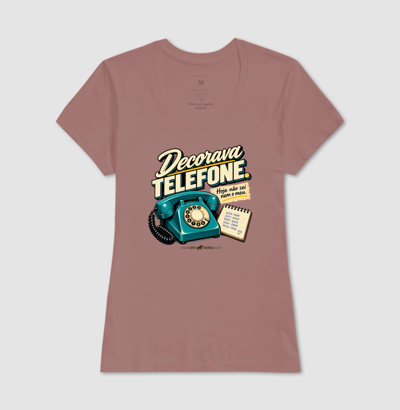 DECORAVA TELEFONE - Modo Capivara - Camiseta - Imagem 17