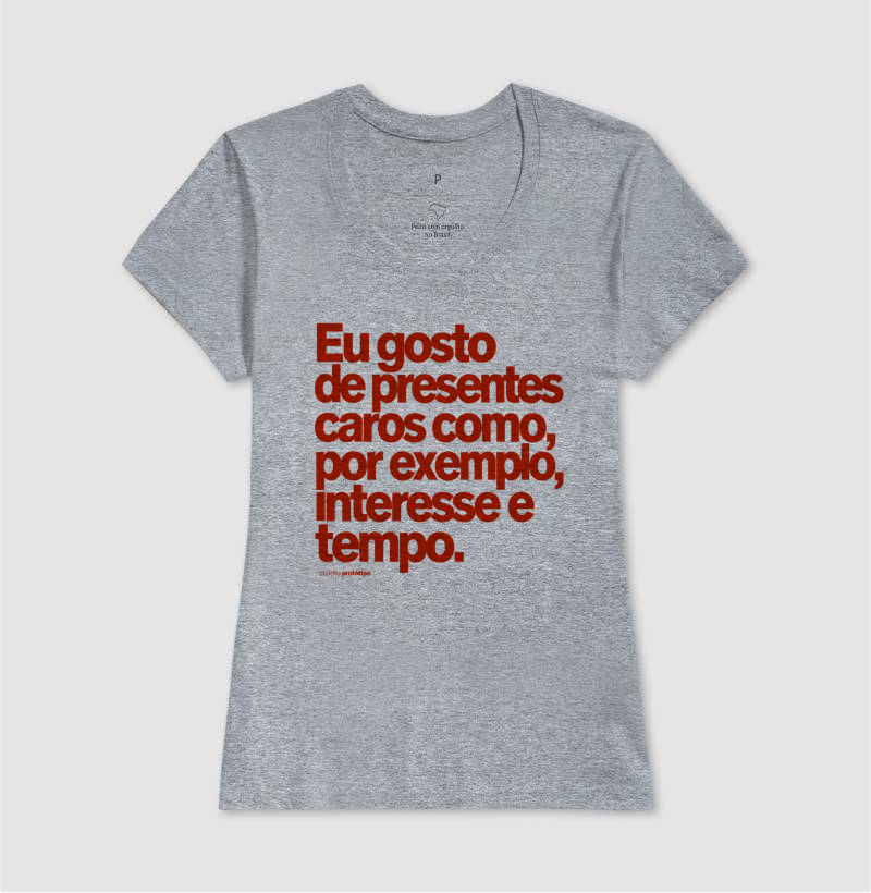 Eu Gosto de Presentes Caros (estampa G) - Imagem 9