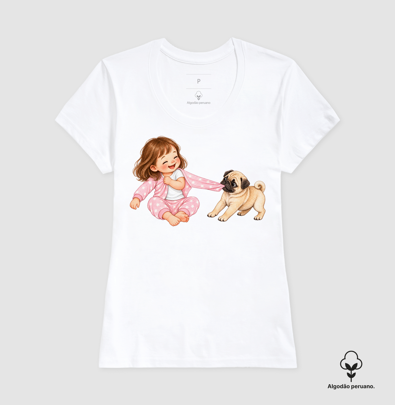 Pug Puxando Pijama 2 - Imagem 6