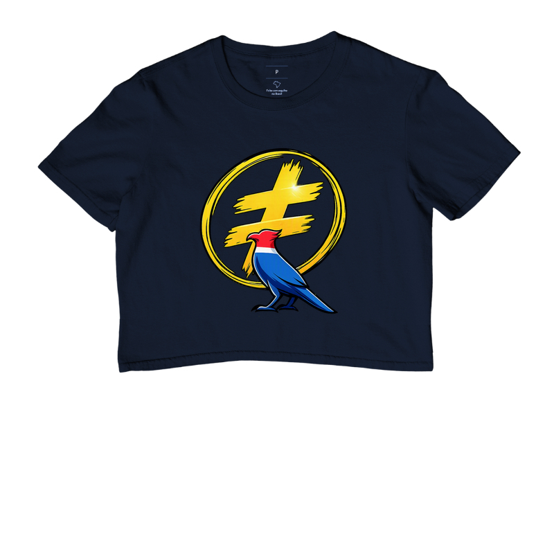 Camiseta com estampa “≠” e pássaro colorido — símbolo de diversidade e liberdade. Um manifesto de orgulho e inclusão para quem acredita na força das diferenças. - Imagem 4