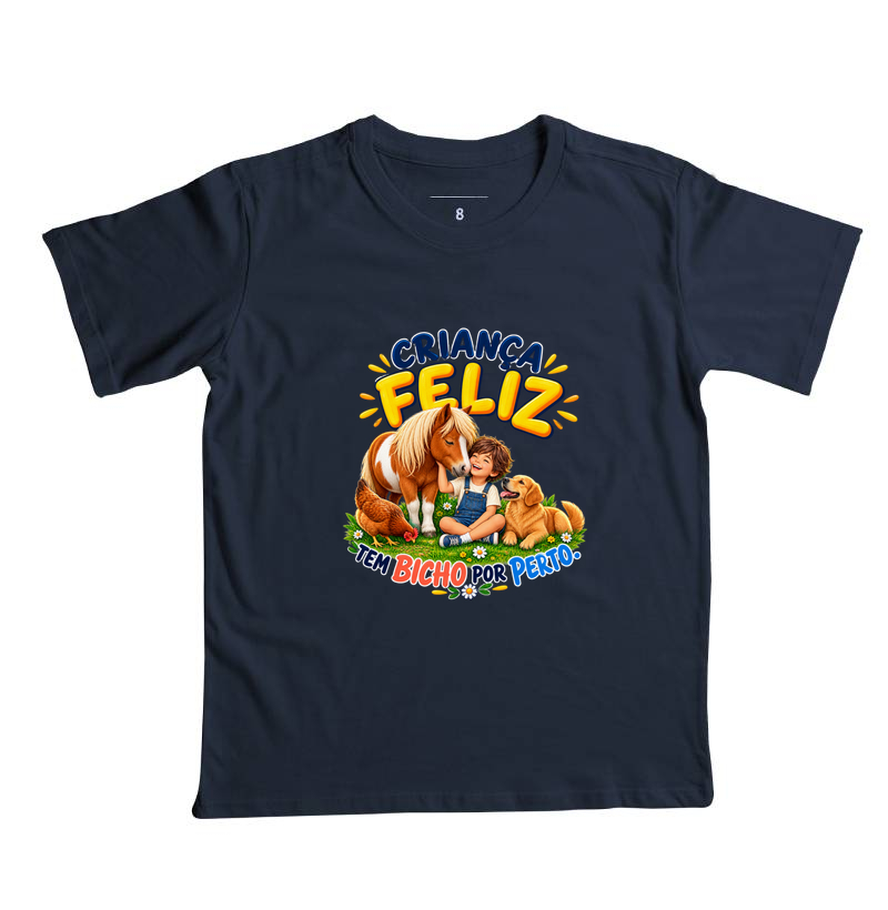 Criança feliz tem bicho por perto. - Imagem 6