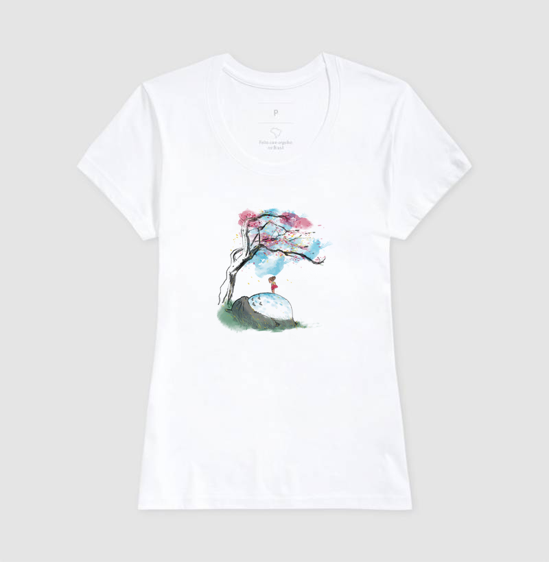 Camiseta The nap Under the Sakura Tree - Imagem 3