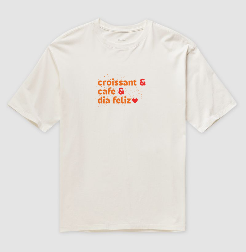 croissant café e dia feliz - Imagem 4