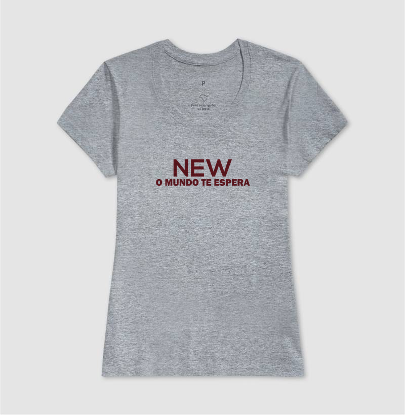 Camiseta NEW · O Mundo Te Espera - Imagem 9