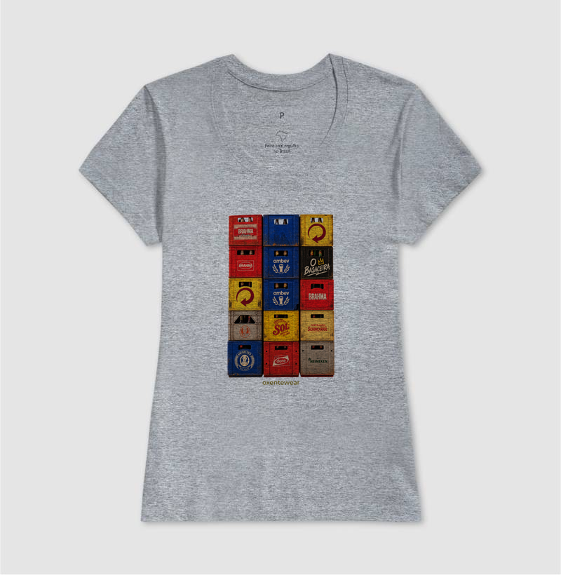 Camiseta Caixas de Cerveja ( O bagaceira )  OxenteWear - Imagem 9