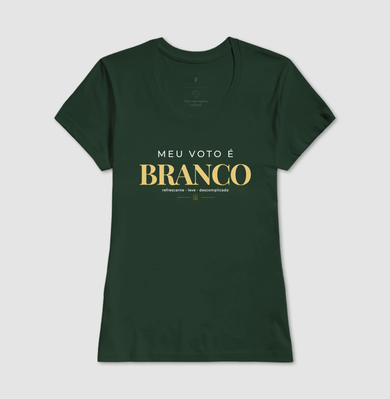 Meu Voto é Branco – Camiseta para Amantes de Vinho Branco - Imagem 11
