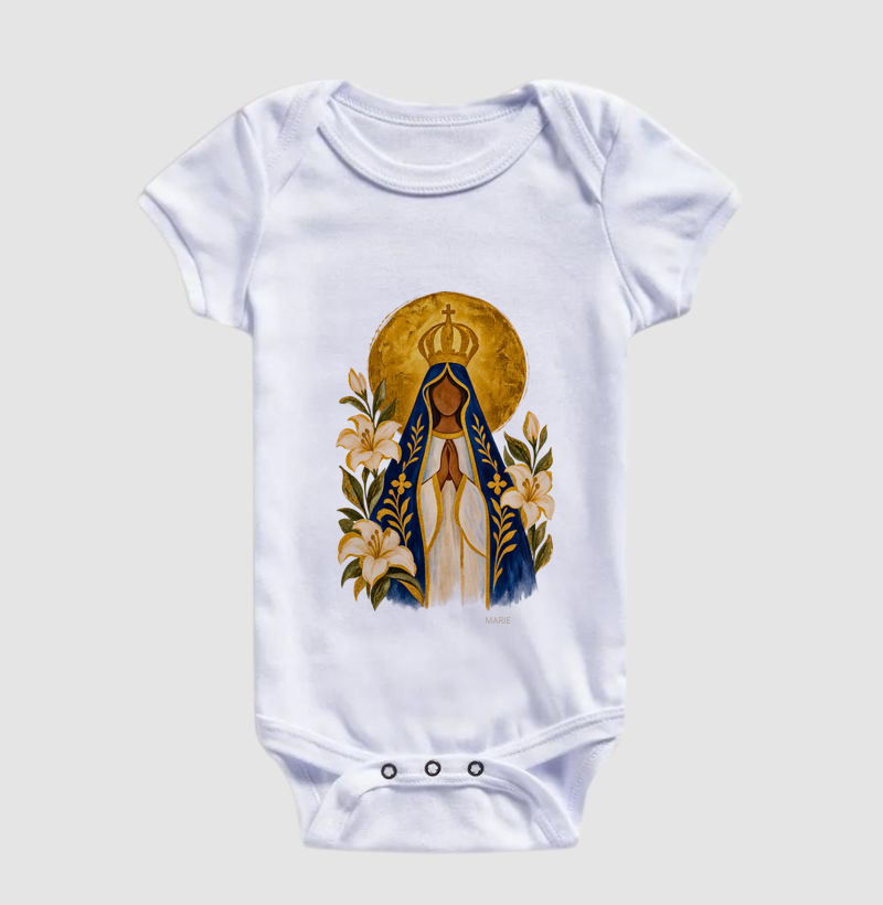 Aparecida Mini floral - Imagem 3