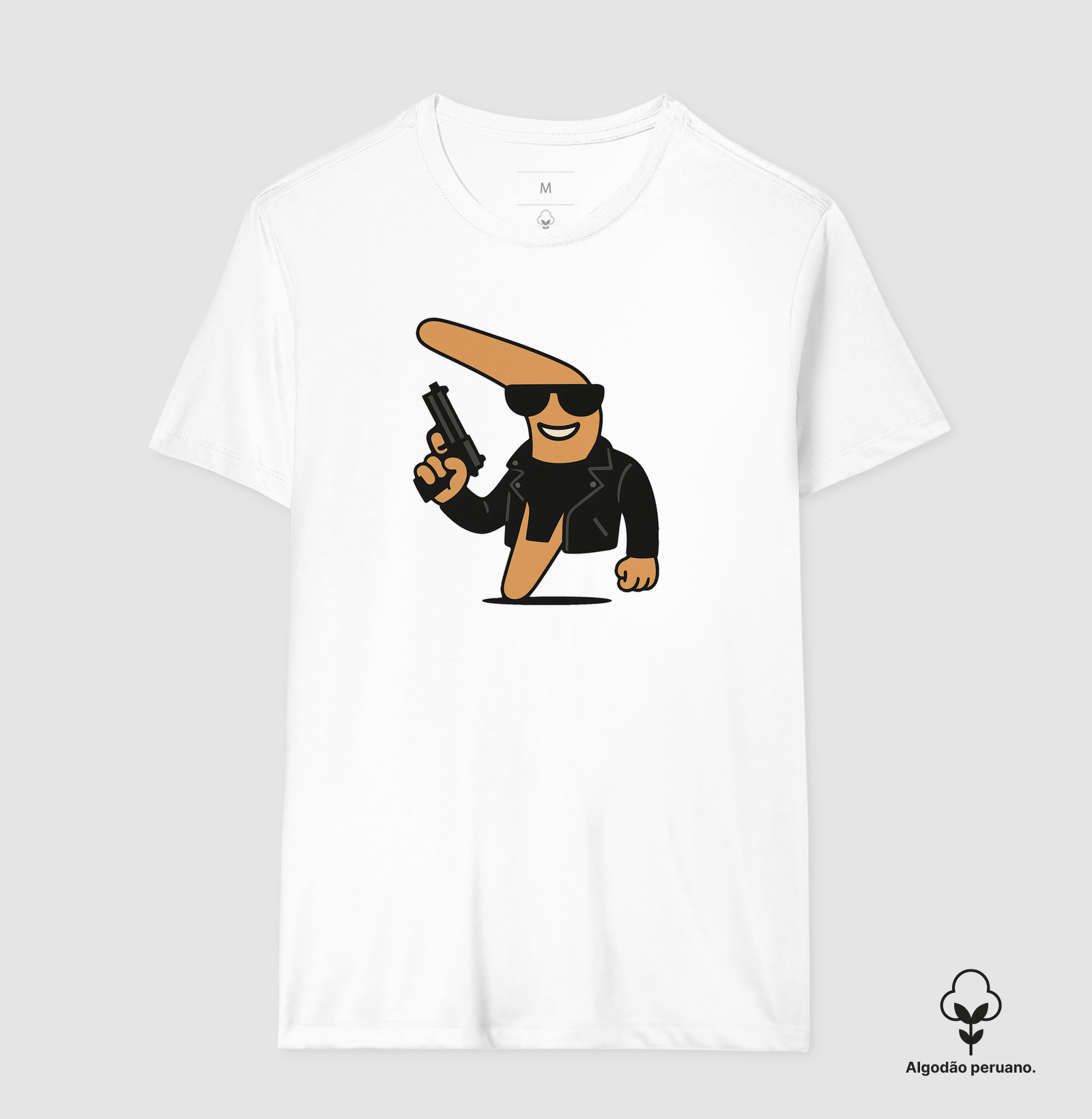 Camiseta Algodão Peruano Boomerinator – Eu Voltarei - Imagem 5
