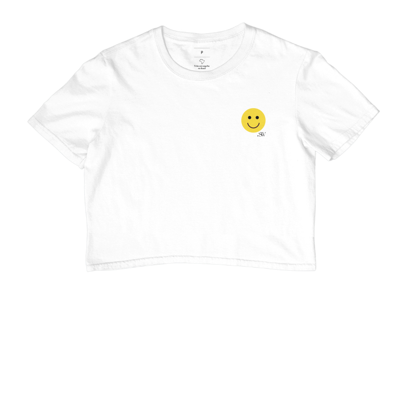 Cropped | Feliz Contigo - SW 04 | Estilo Autoral e Conforto Premium Shutter Wear - Imagem 3