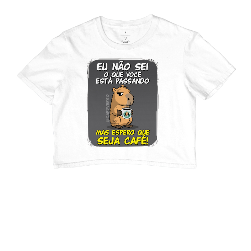 Camiseta Capivara Seja Café - Imagem 3
