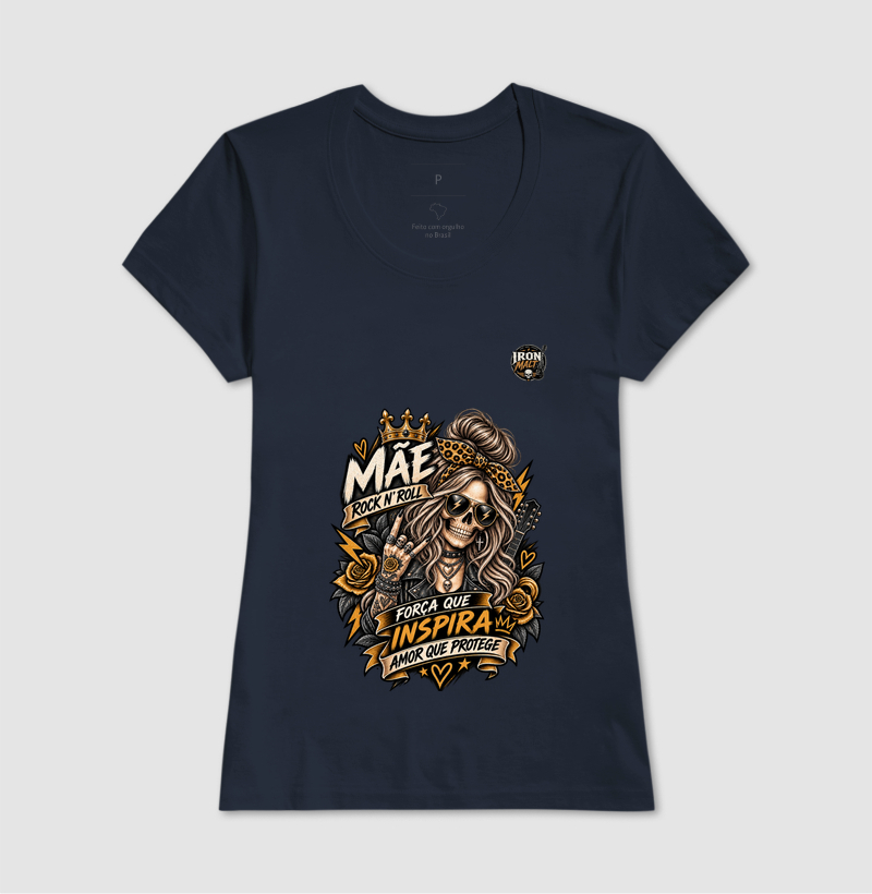 Camiseta Mãe Rock N’ Roll - Imagem 4