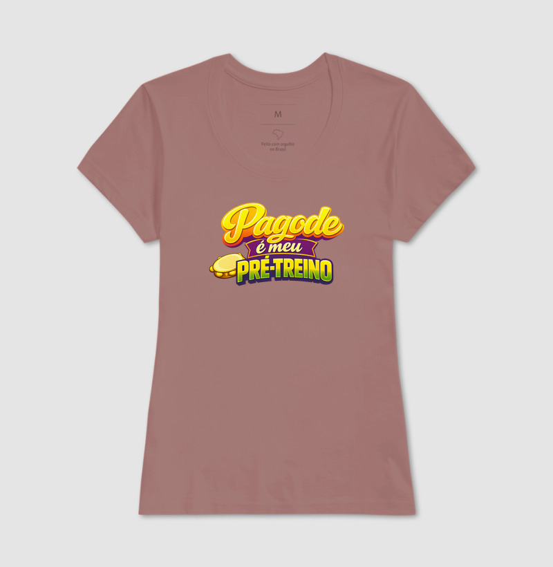 camiseta pagode é meu pré - treino - Imagem 17