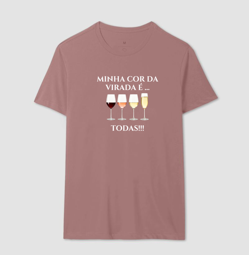  Camiseta Minha Cor da Virada É - Imagem 14