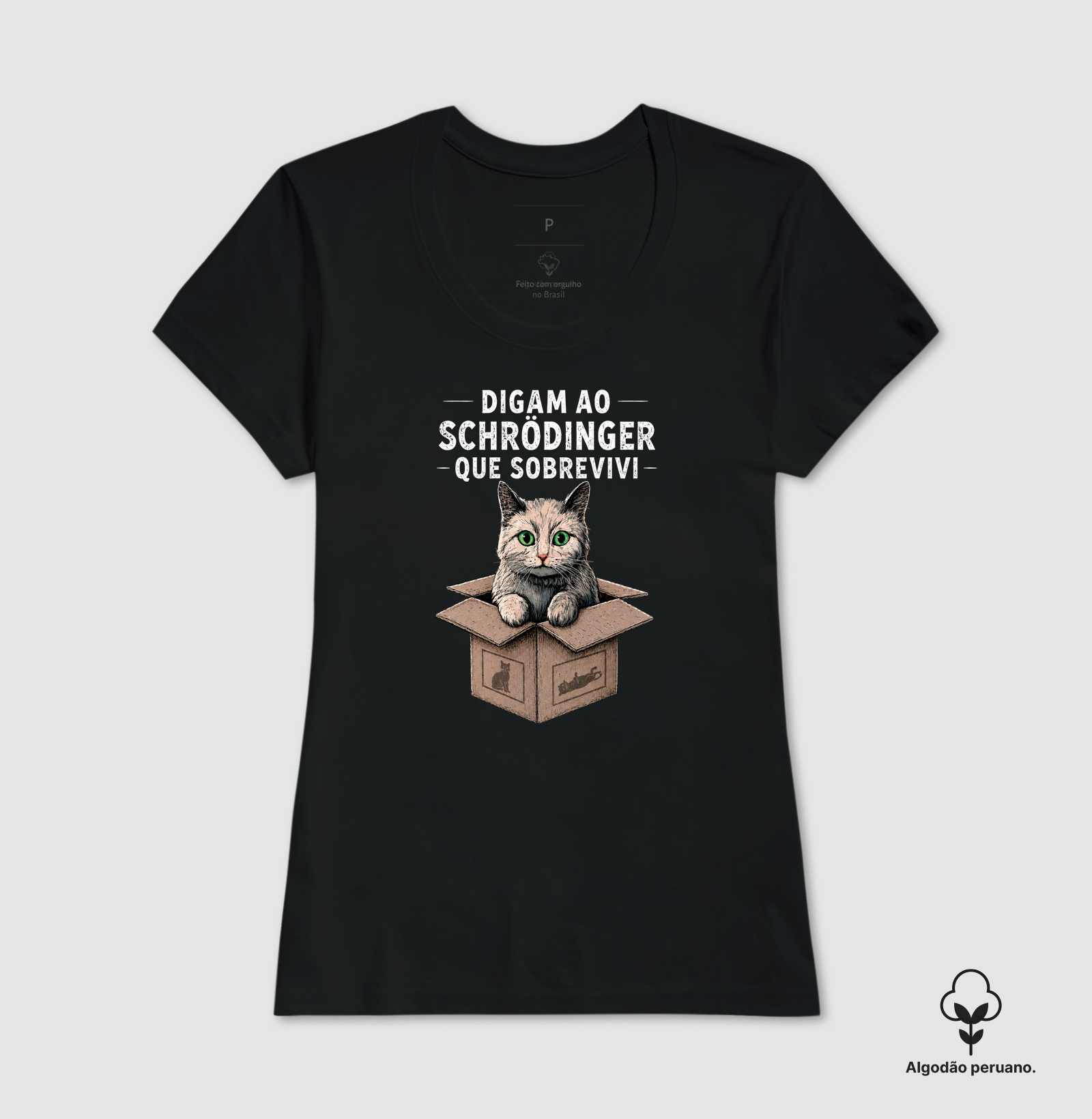 Camiseta - "Sobrevivente da Física Quântica" - Imagem 6