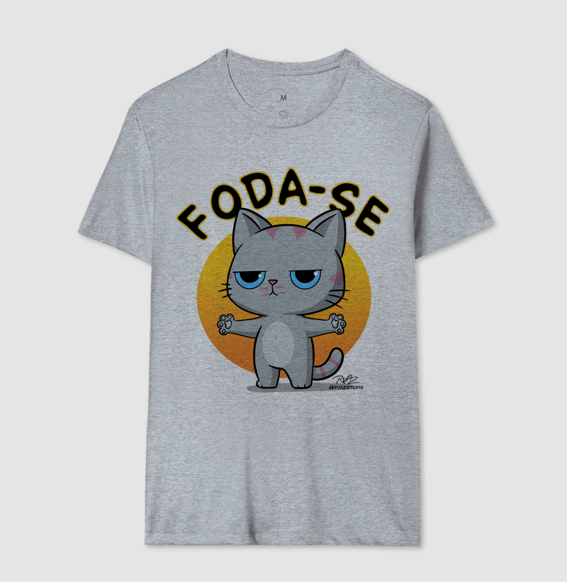Camiseta Gato Sincero F... - Imagem 8