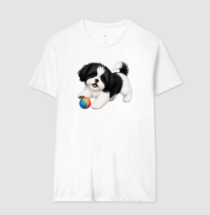 Shih Tzu Preto - Desenho Animado - Imagem 4