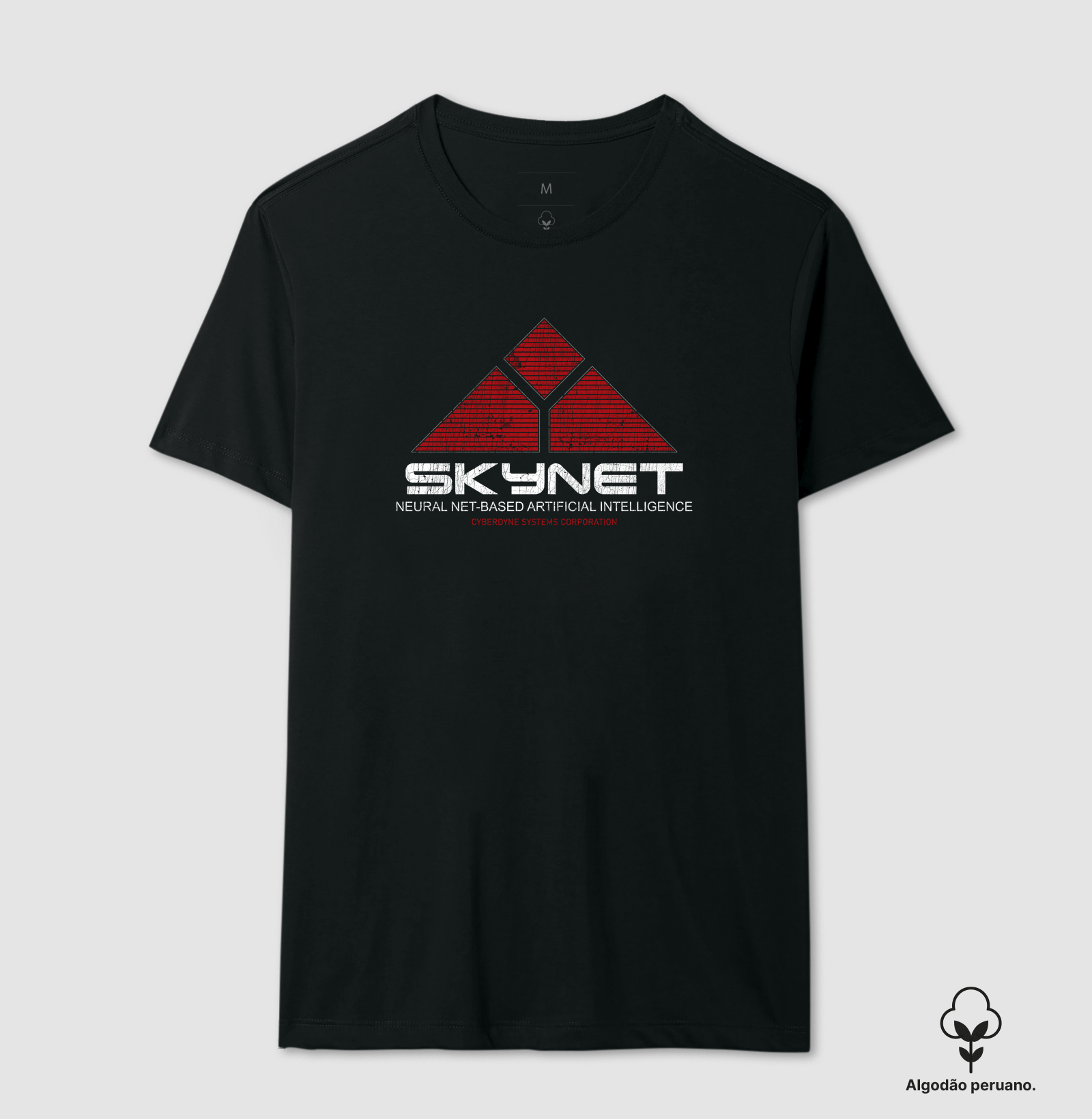 Camiseta Algodão Peruano Skynet - Imagem 2