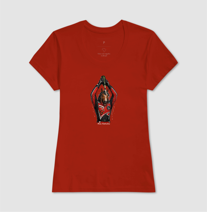 Camiseta Feminina Campeão de Corrida F1 - Imagem 8