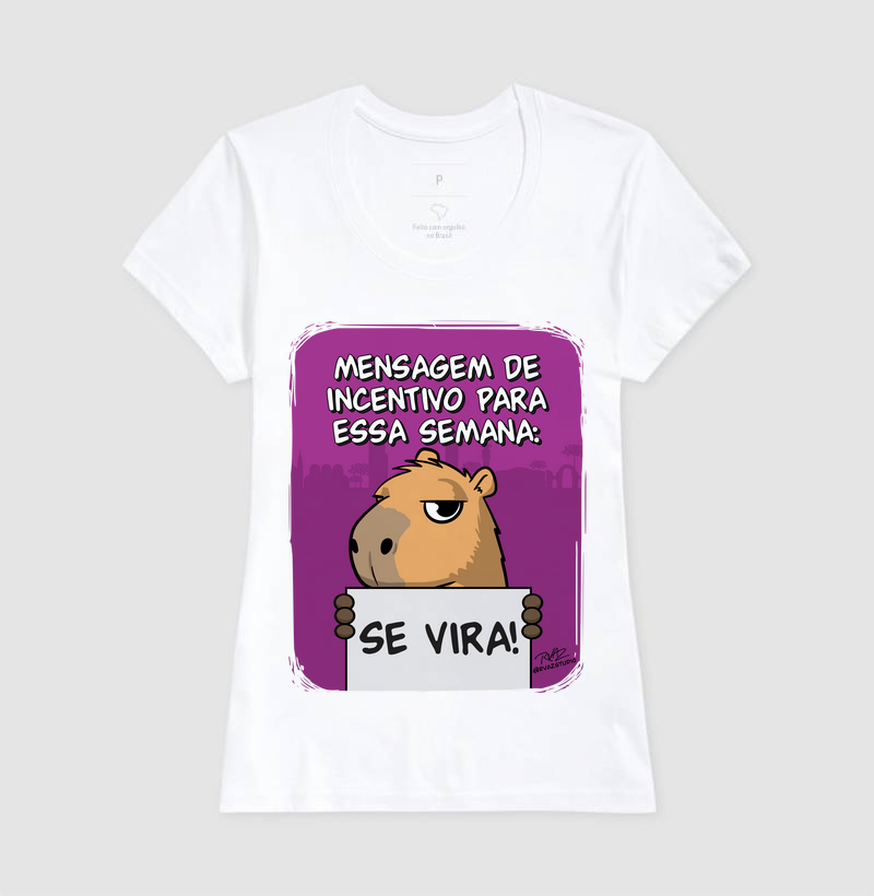 Camiseta Capivara Se Vira - Imagem 5