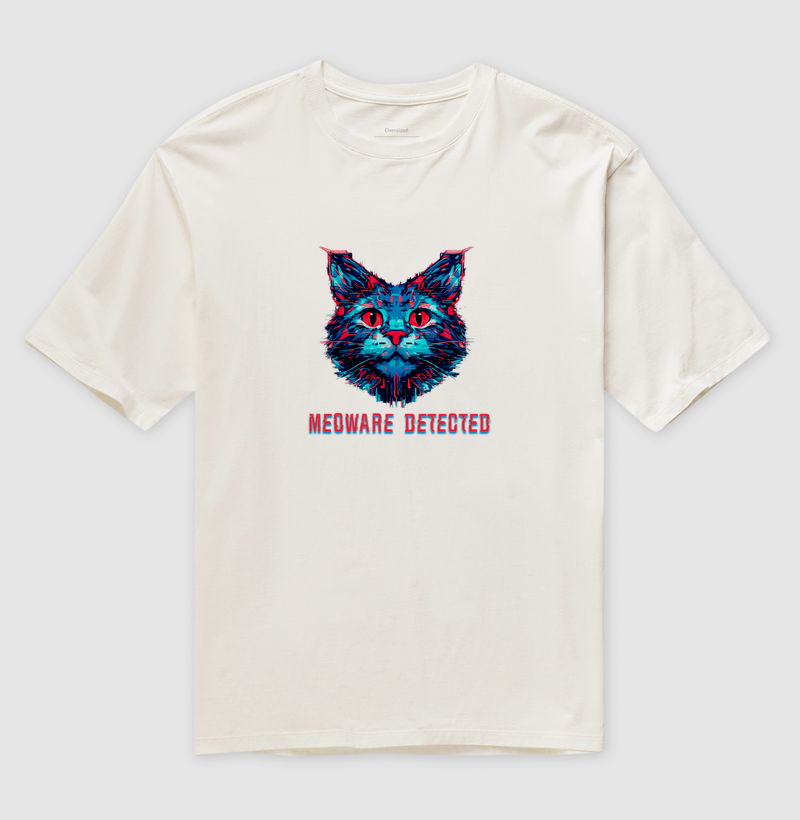 Camiseta - "Meoware Detected" - Imagem 4