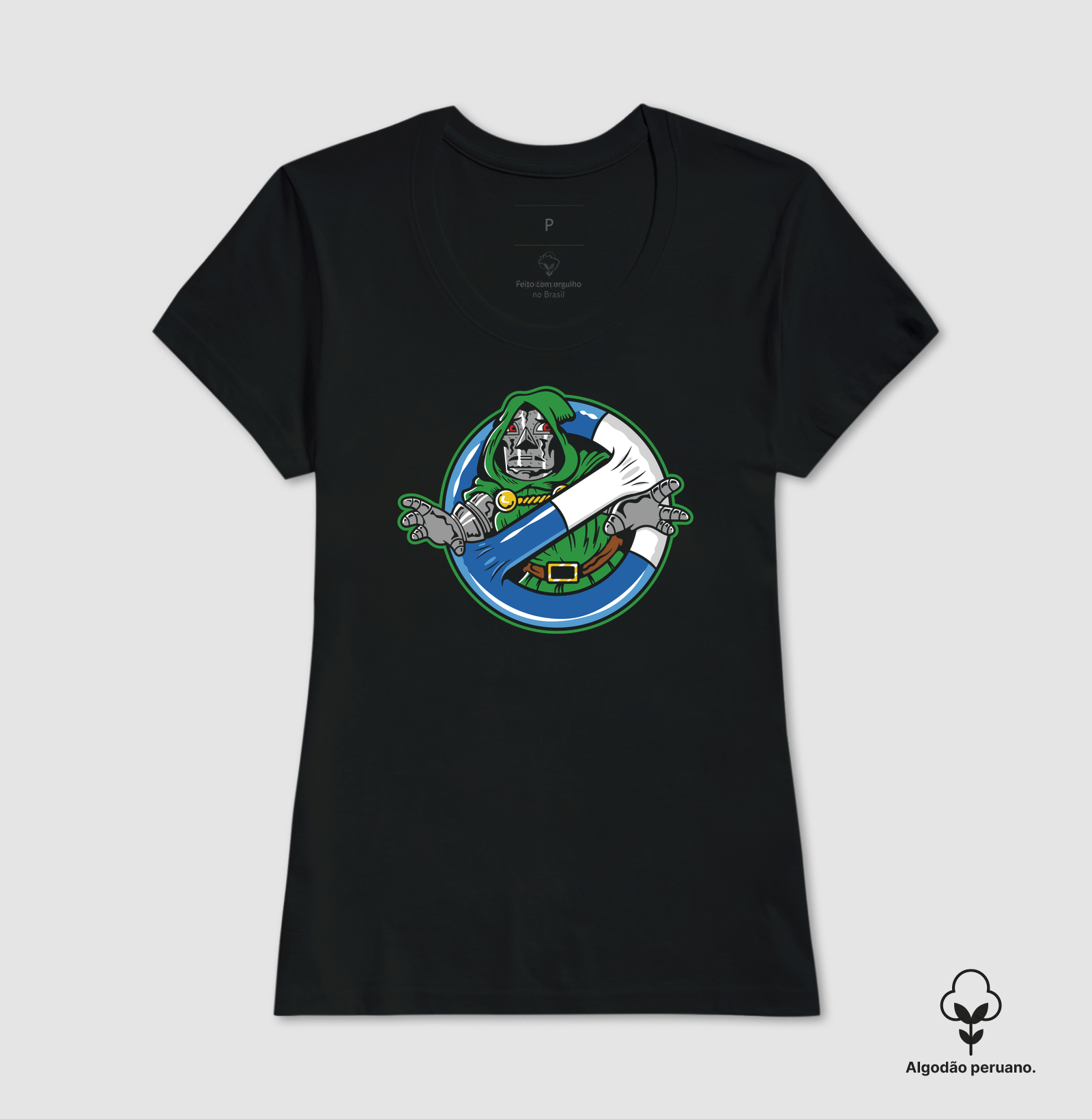 Camiseta Algodão Peruano Doombusters - Imagem 4