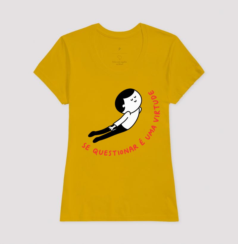 Camiseta Se Questionar É Uma Virtude (estampa G) - Imagem 11