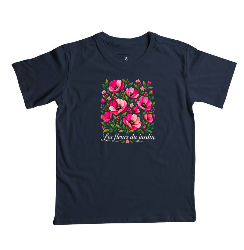 Camiseta Les fleurs du jardin - Imagem 5