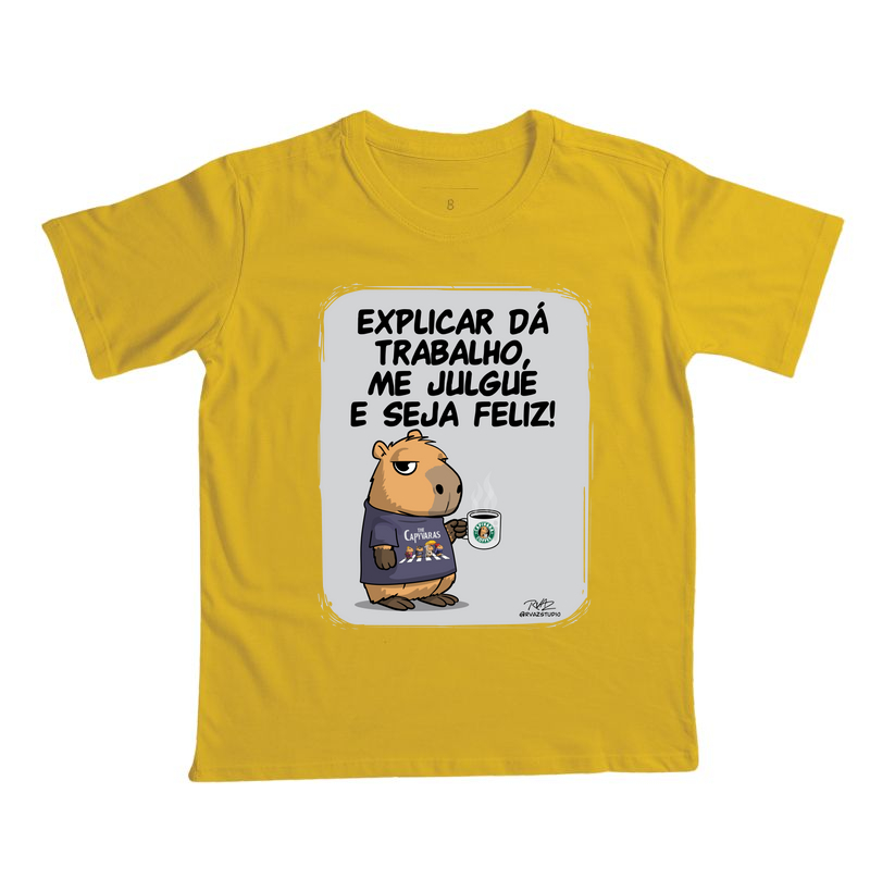 Camiseta Capivara me julgue - Imagem 3