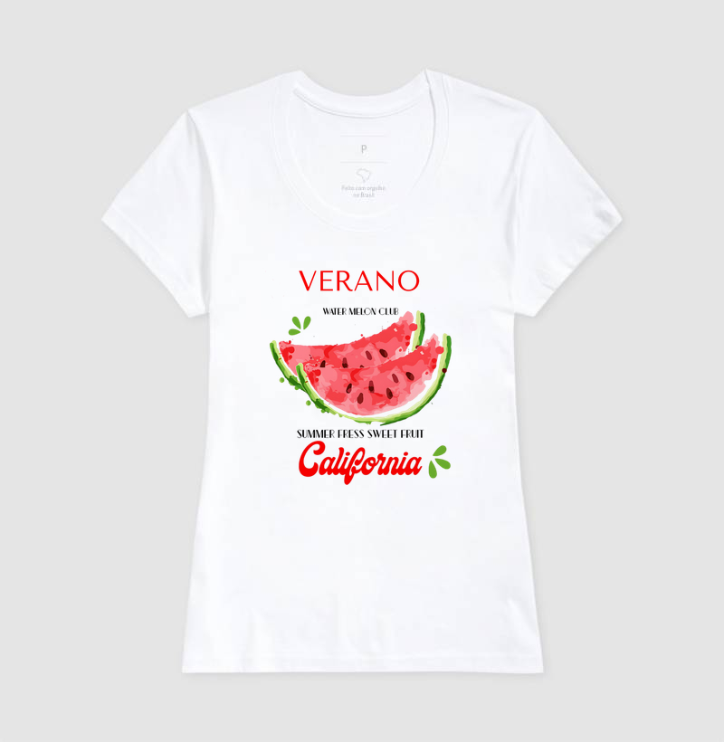 Camiseta Algodão Premium - Verano California - Imagem 5