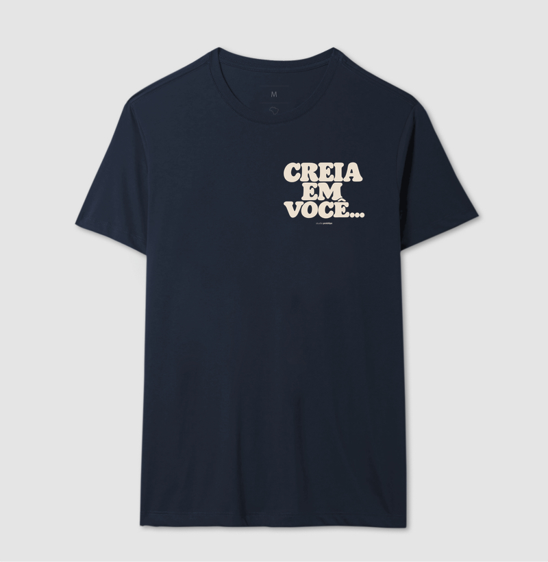 Camiseta Creia em Você (estampa P) - Imagem 6