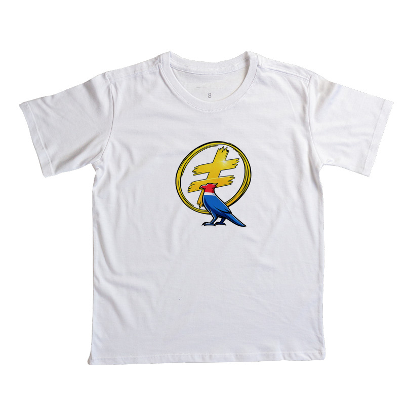 Camiseta com estampa “≠” e pássaro colorido — símbolo de diversidade e liberdade. Um manifesto de orgulho e inclusão para quem acredita na força das diferenças. - Imagem 2