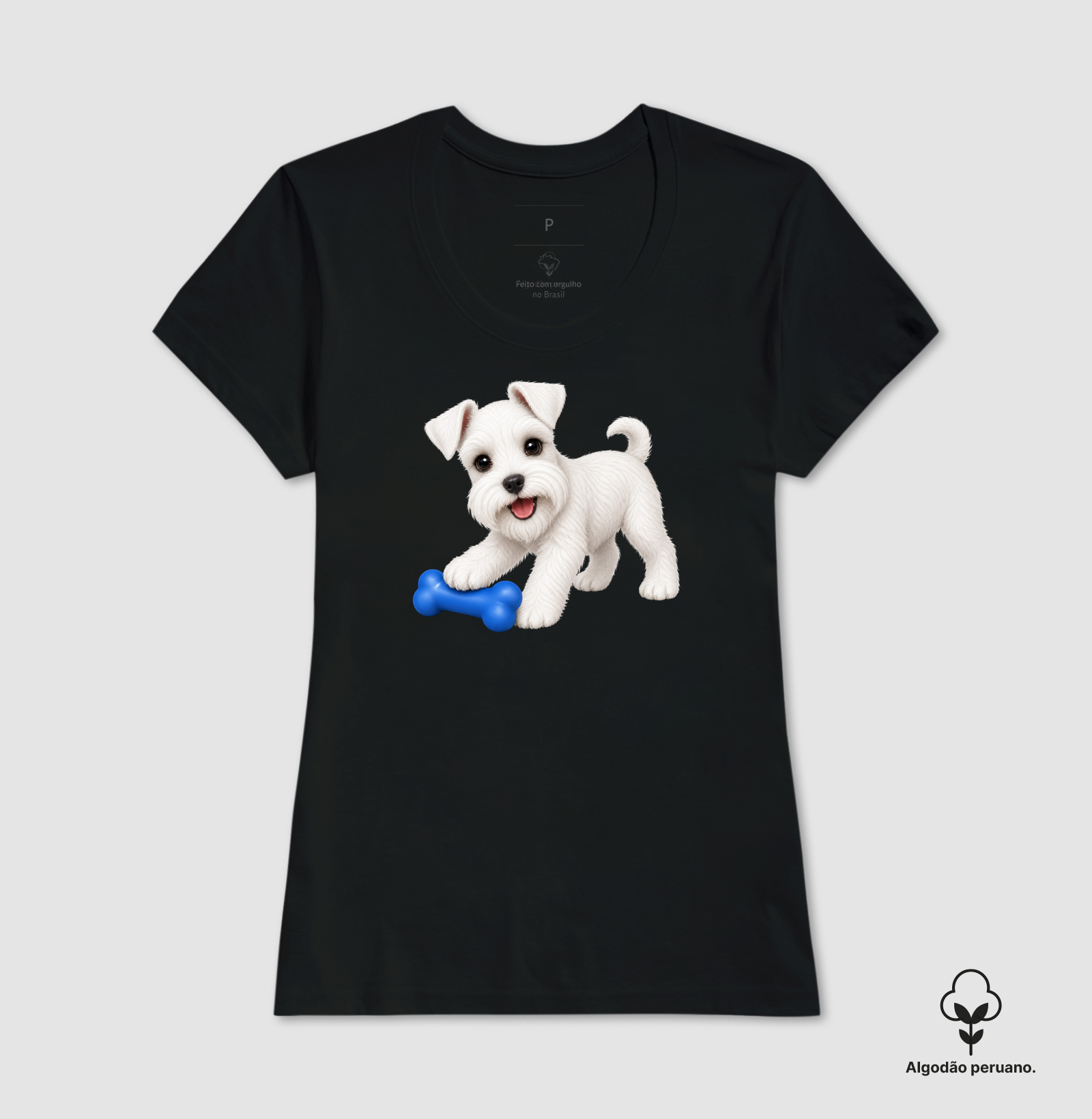 Schnauzer Branco - Desenho Animado - Imagem 2