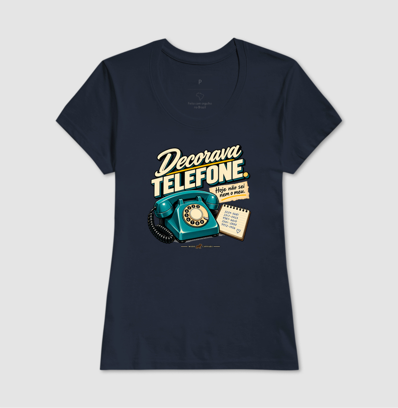 DECORAVA TELEFONE - Modo Capivara - Camiseta - Imagem 9