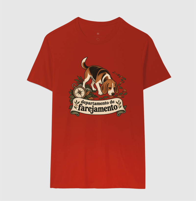 Camiseta Cão Farejador "departamento de farejamento" | Pelo & Pano - Imagem 10